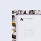 Mother of Pearl Picture Frames Pearlescent Ebony