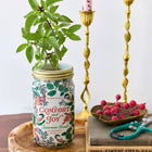 Holiday Herb Garden Jar