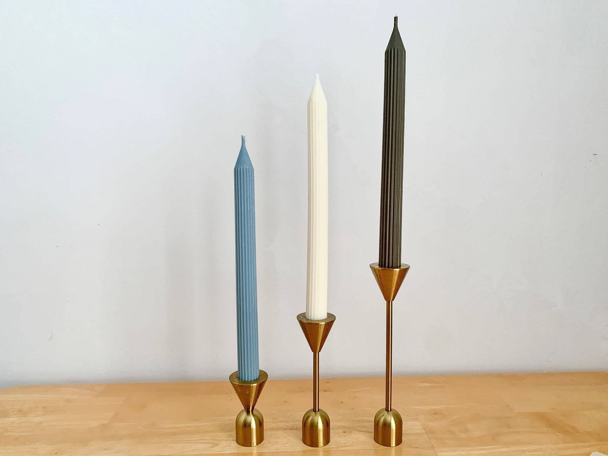 2pc Pencil Taper Candles