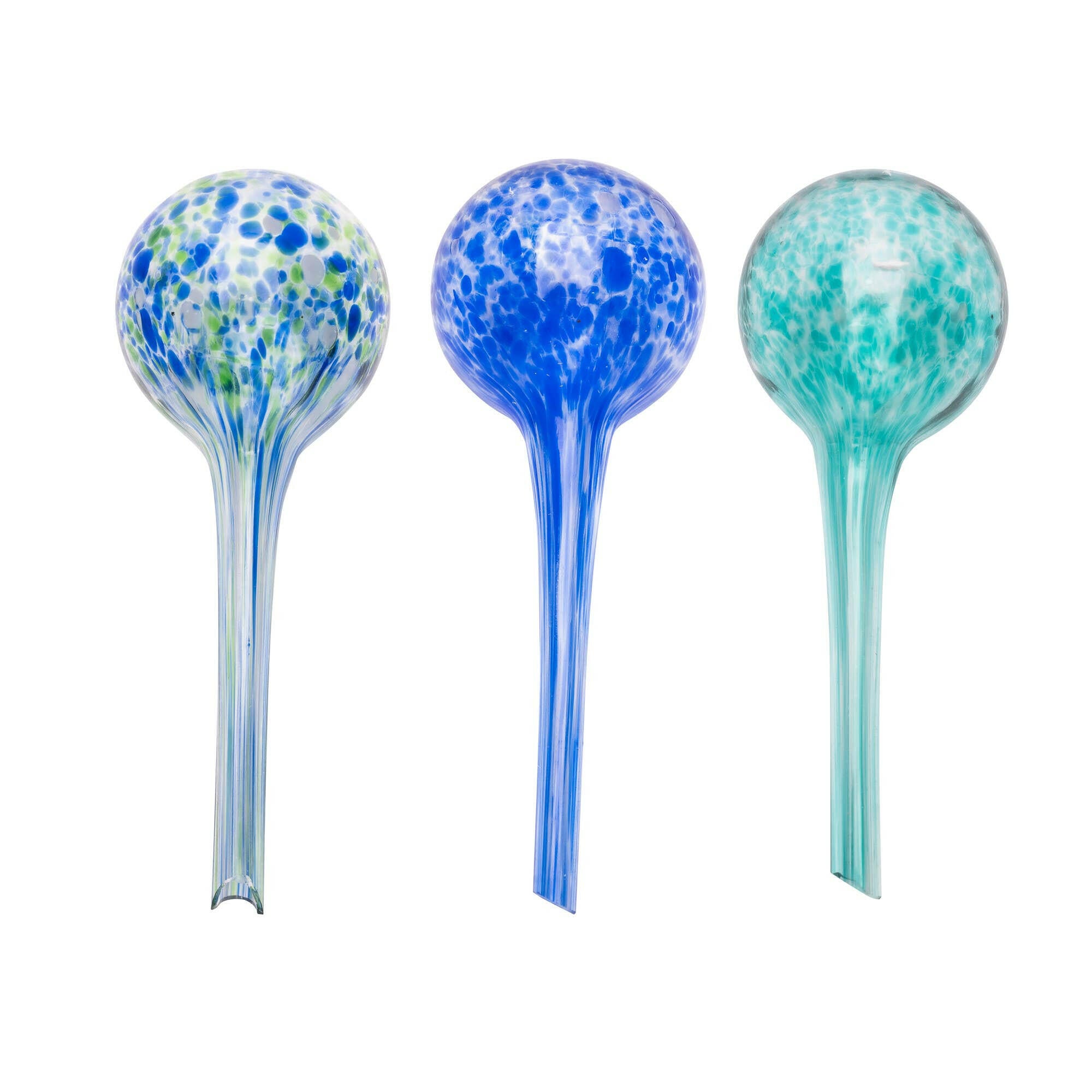 plastic watering globes for plants Lexi Home Self-Watering Plant Mini Aqua Globes
