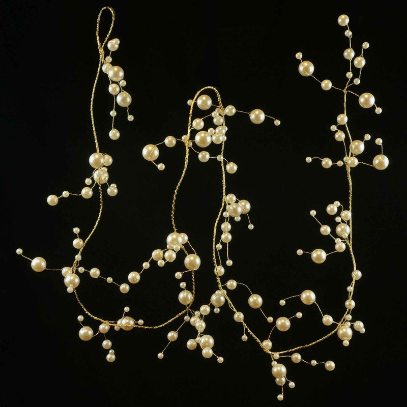 6' Ivory Pearl Garland