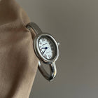 Trendy Oval Dail Gold Quartz Wrist Watch