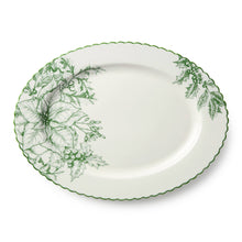 Winter Evergreen Oval Platter 16 x 12