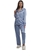 ASHLEY LONG MATTE SATIN  PAJAMAS