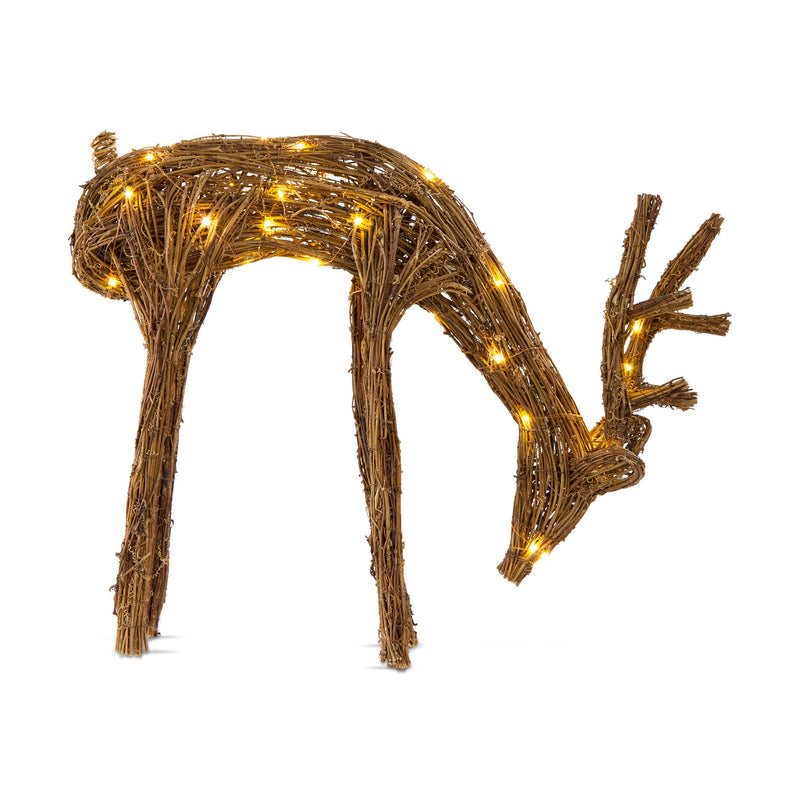 Stag Vine Light Up Led Deer - Brown