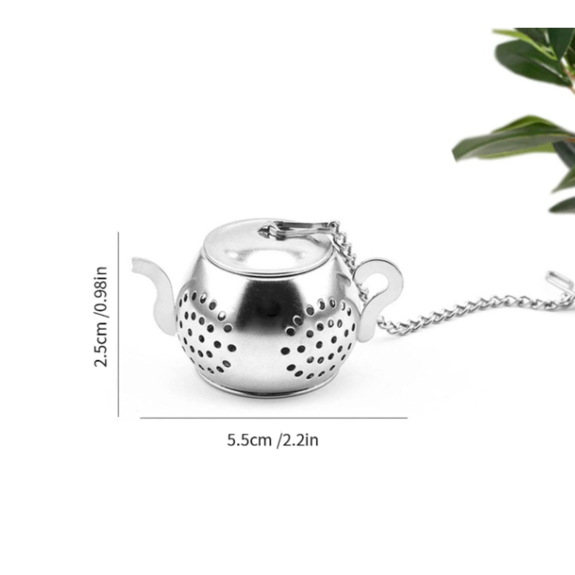 Tea Pot Infuser for Boutique Bliss, Loose Tea with Drip Tray