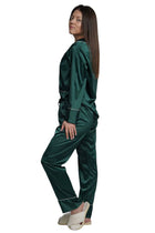 ASHLEY LONG MATTE SATIN  PAJAMAS