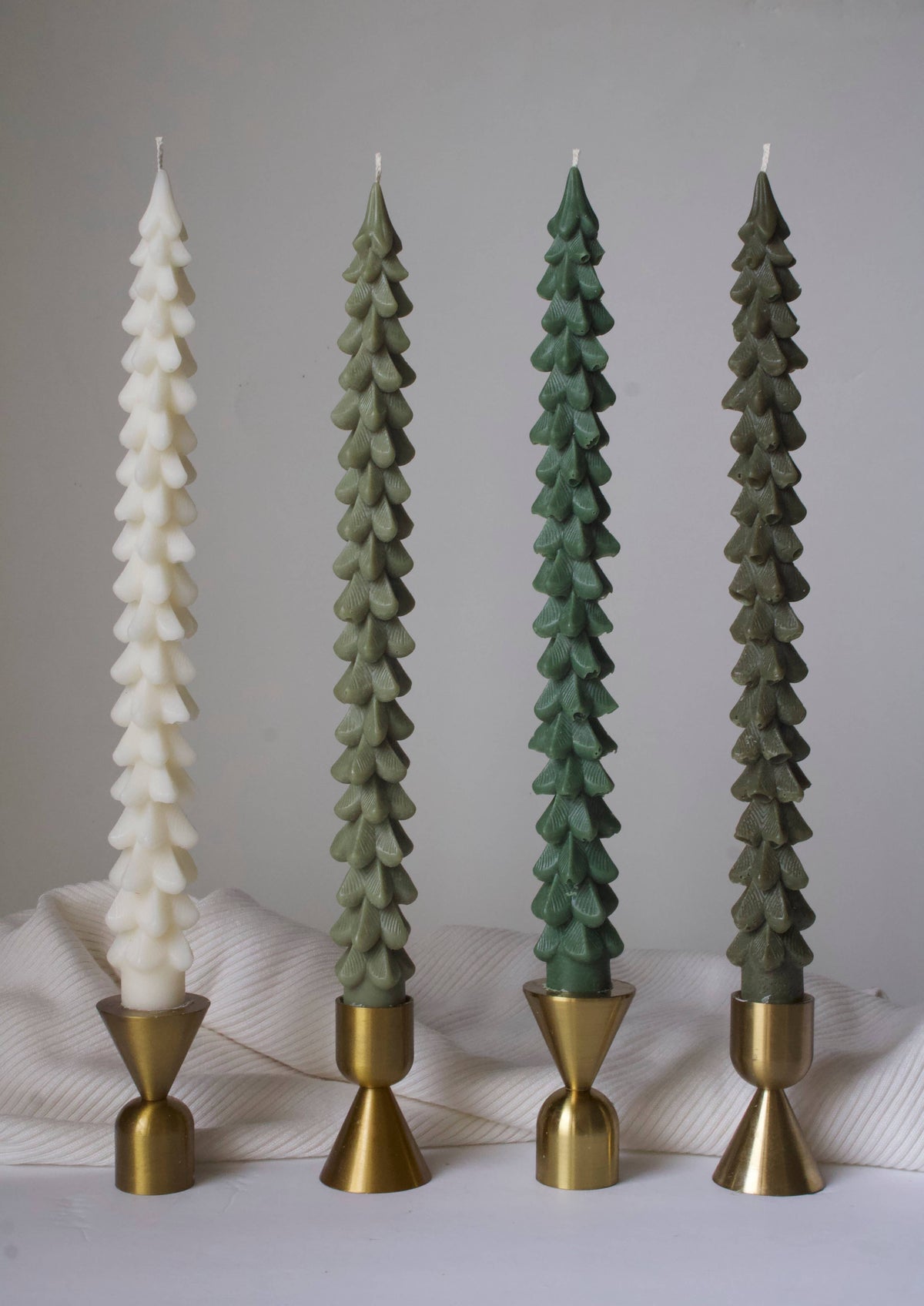Christmas Tree Taper Candle