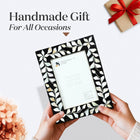 Alhambra Negra Mother of Pearl & Resin Inlay Picture Frame