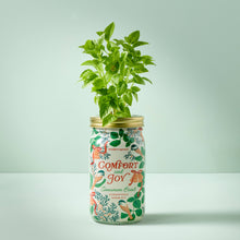 Holiday Herb Garden Jar
