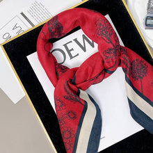 Floral Square Scarf – Elegant Wrap