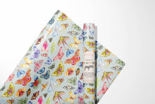 Moths & Butterflies Wrapping Paper - 3 Sheet Roll