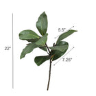 22"Ultra realistic Real Touch Magnolia Stem