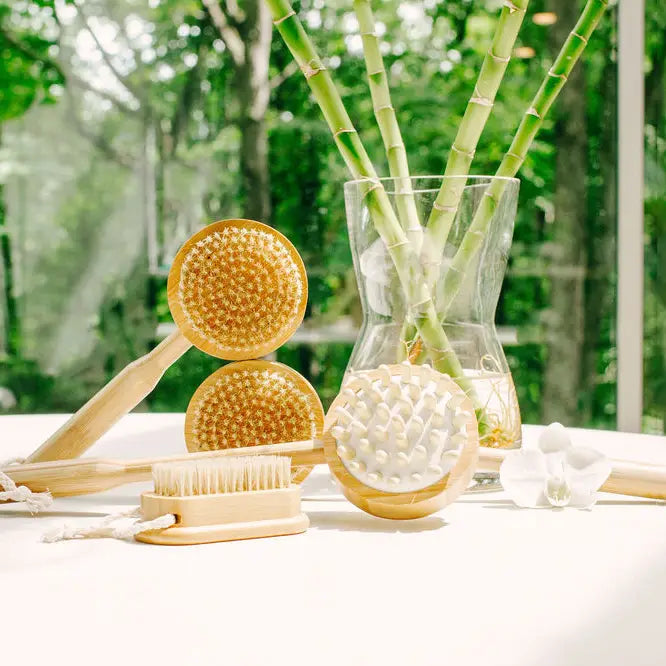 Bamboo 14" Massage Brush.