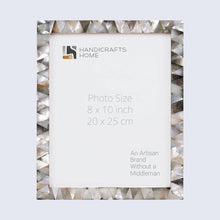 Mother of Pearl Picture Frames Pearlescent Ebony