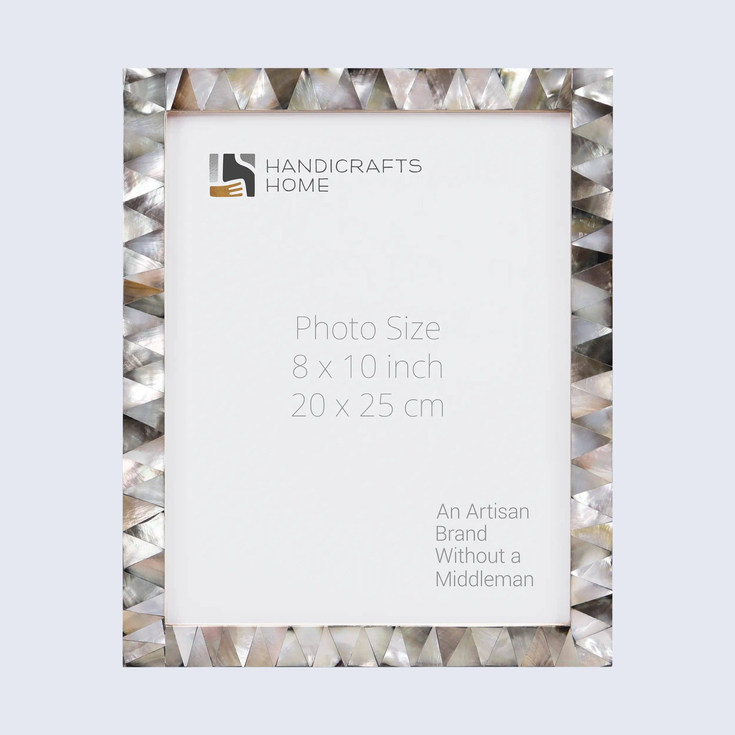 Mother of Pearl Picture Frames Pearlescent Ebony