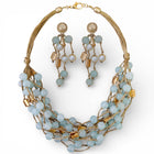 Coastal Beaded Pearl Earrings | Handmade Statement Jewelry