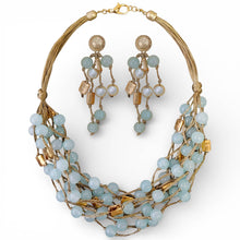 Coastal Beaded Pearl Earrings | Handmade Statement Jewelry