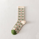 Geometric pattern Christmas gift socks