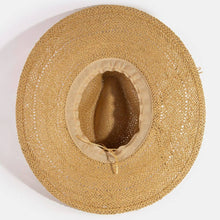 Braided Rope Band Straw Hat