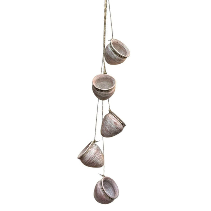 Hanging Terra Cotta Planting Pots.