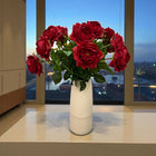 18"Elegant Real touch Juliet Rose-Moisture-touch coating