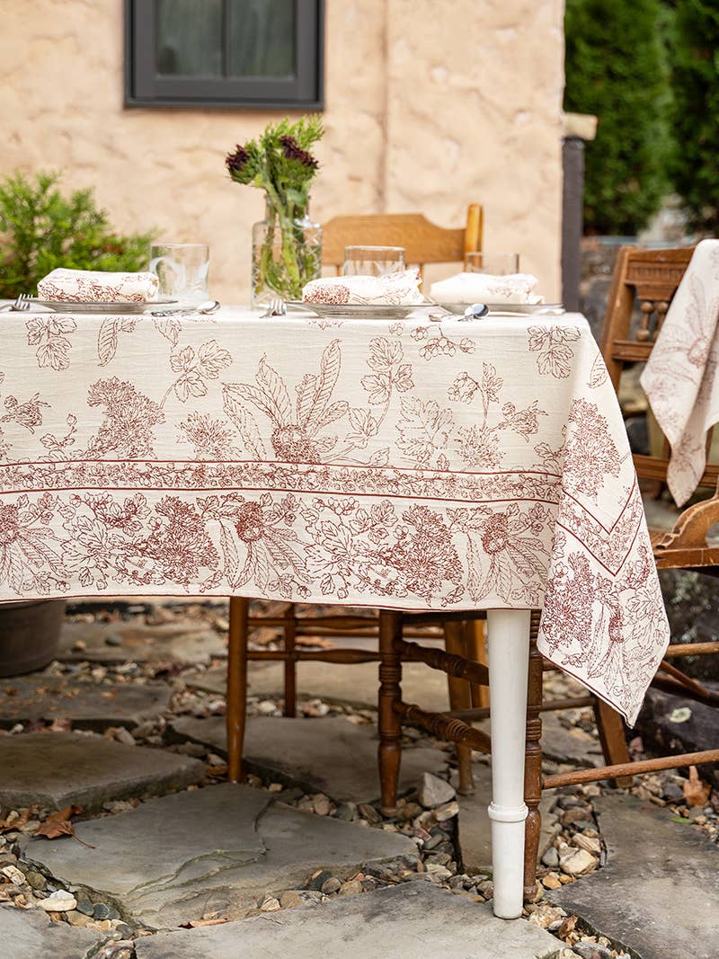 Chestnut Tablecloth - Brown