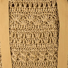 Large Straw Braided Tote Bag With Hat Holder