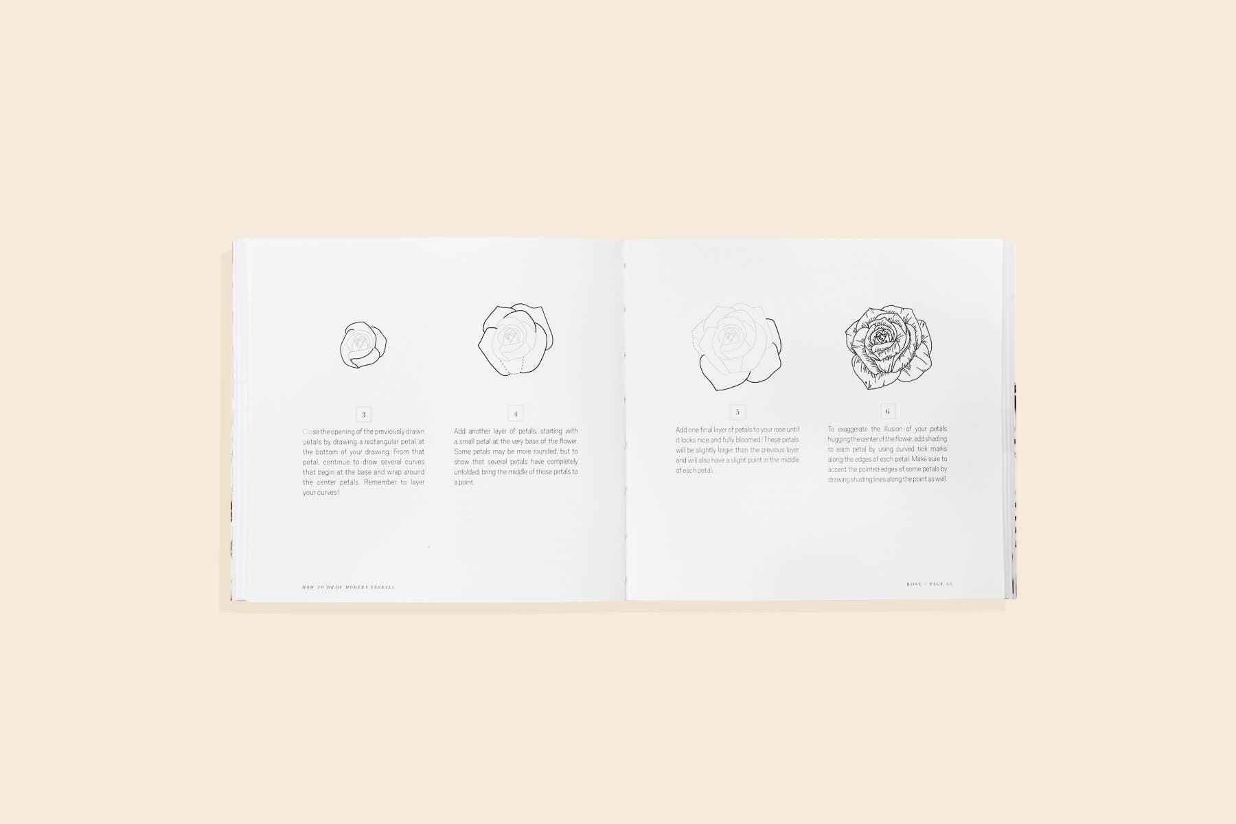 How to Draw Modern Florals