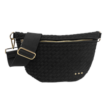 Suede Westlyn Woven Bum Bag
