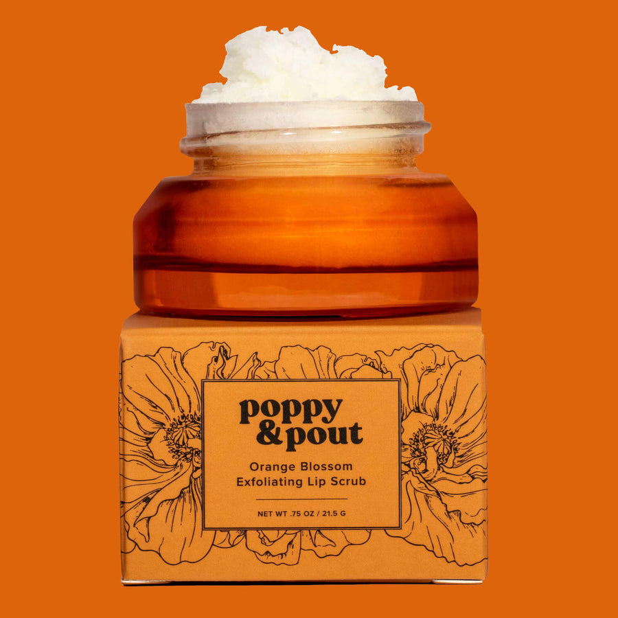 Lip Scrub, Orange Blossom.