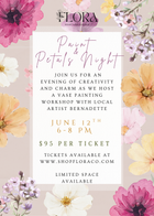 Paint & Petals Night