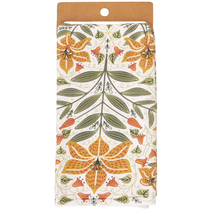 Nouveau Lily Kitchen Towel.