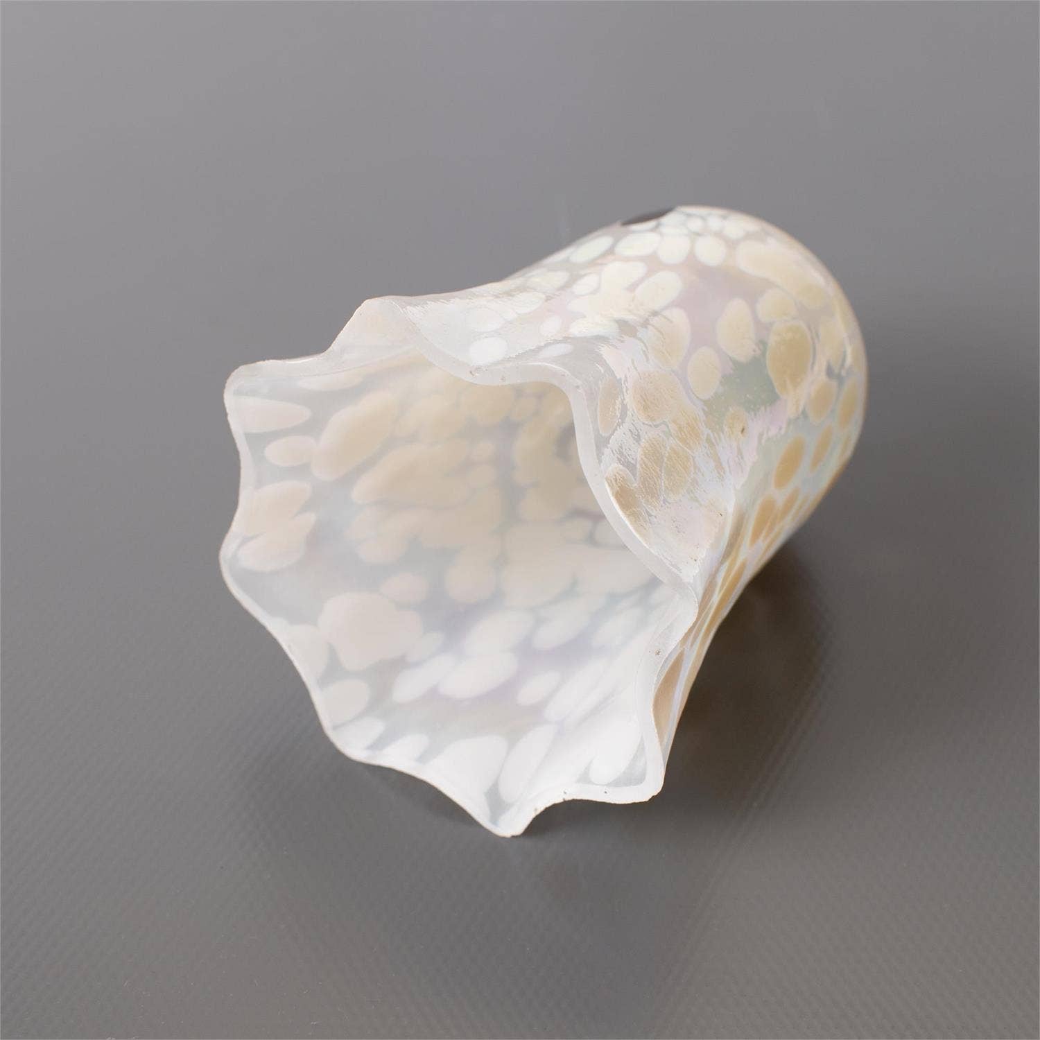 Ghostly Glimmer Glass Votive Holders
