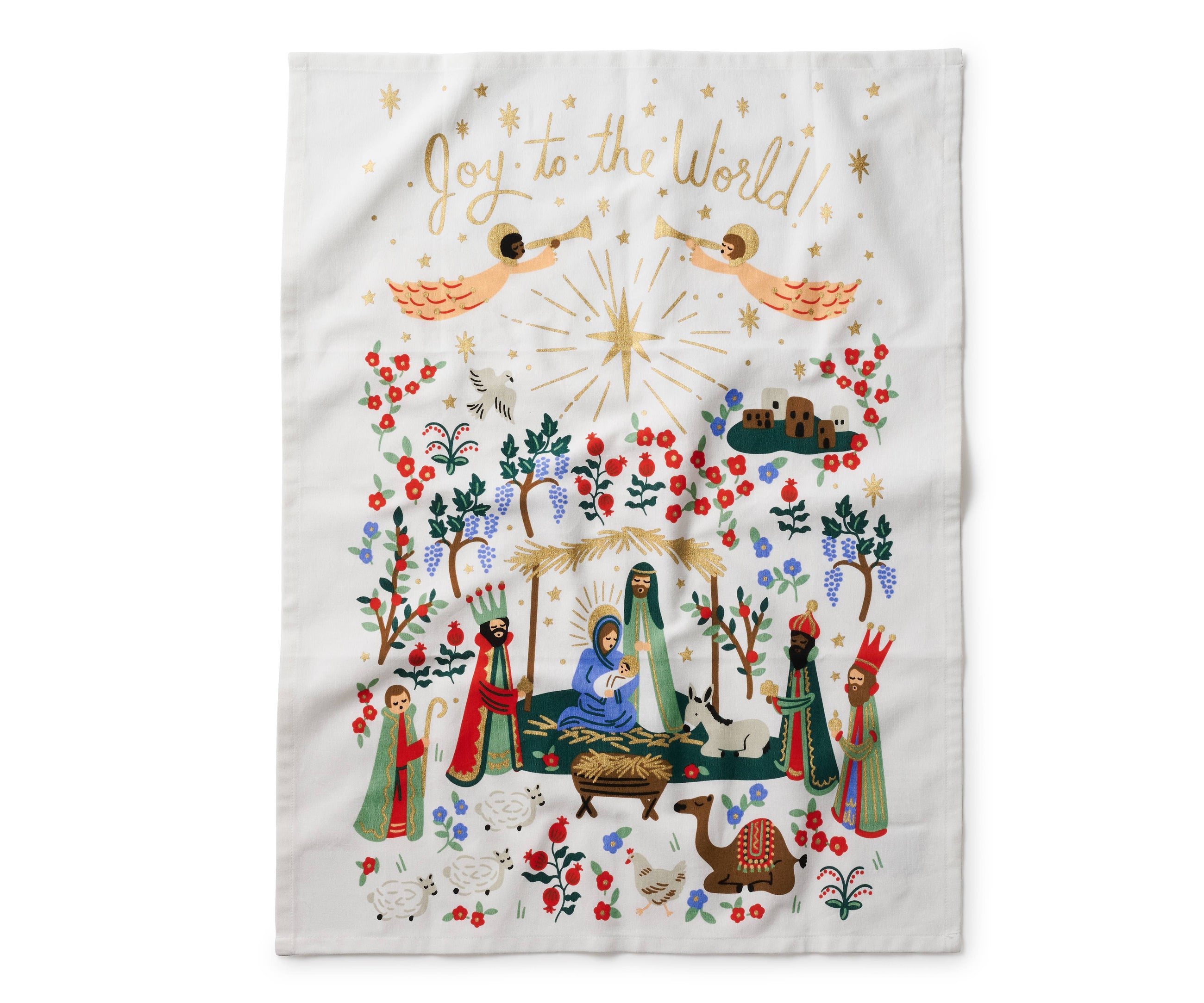 Nativity Tea Towel