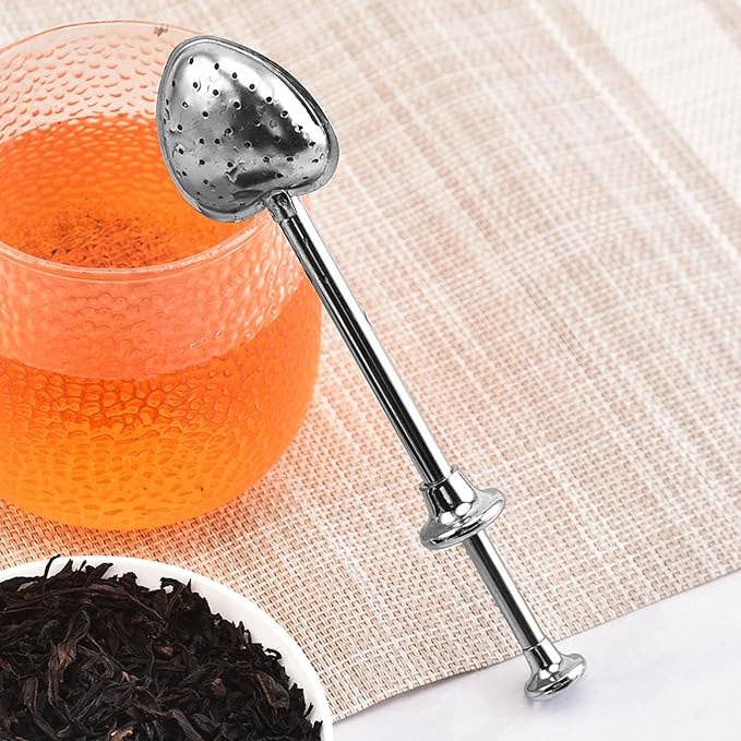 Heart-Shaped Tea Infuser - Stainless Steel 2 colors