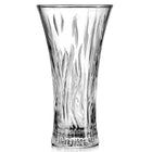 Vase 12" Flower Vases Tall Crystal Glass Vase Clear Lead-Free Glass Vase for Flowers Large Glass Vases for Living Room Dining Table Centerpieces Decor