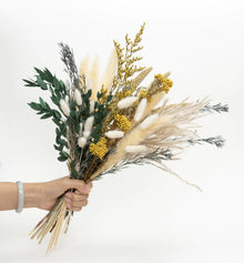 LIGASHINE Natural Dried Pampas Grass Bouquet Bohemian Table Decoration Rabbit Tail Dried Flowers Wedding Pampas Grass Family Table Table Country Party Baby Shower Decoration