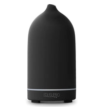Ultrasonic Essential Oil Aromatherapy Diffuser - Cool Mist Diffuser 100ml with Waterless Automatic Shut-Off Protection&7 Color LED Light Cycle Changing for Home Yoga SPA (Black)