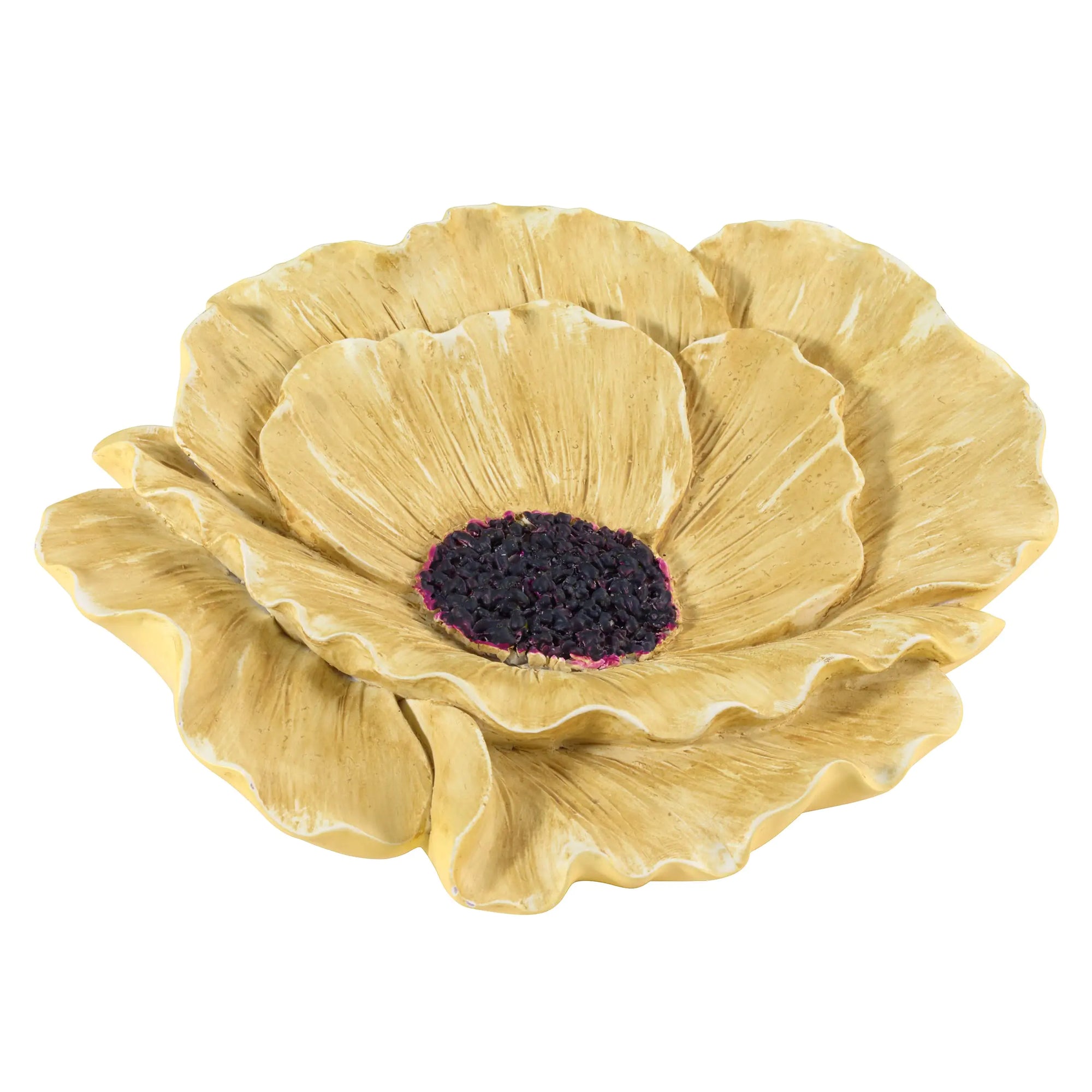 Avanti Linens - Soap Dish Bathroom Countertop Accessories Floral Home Decor (Marielle Collection)